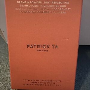 Patrick Ta Light Reflecting Highlighter Duo in Baby. New with box.
